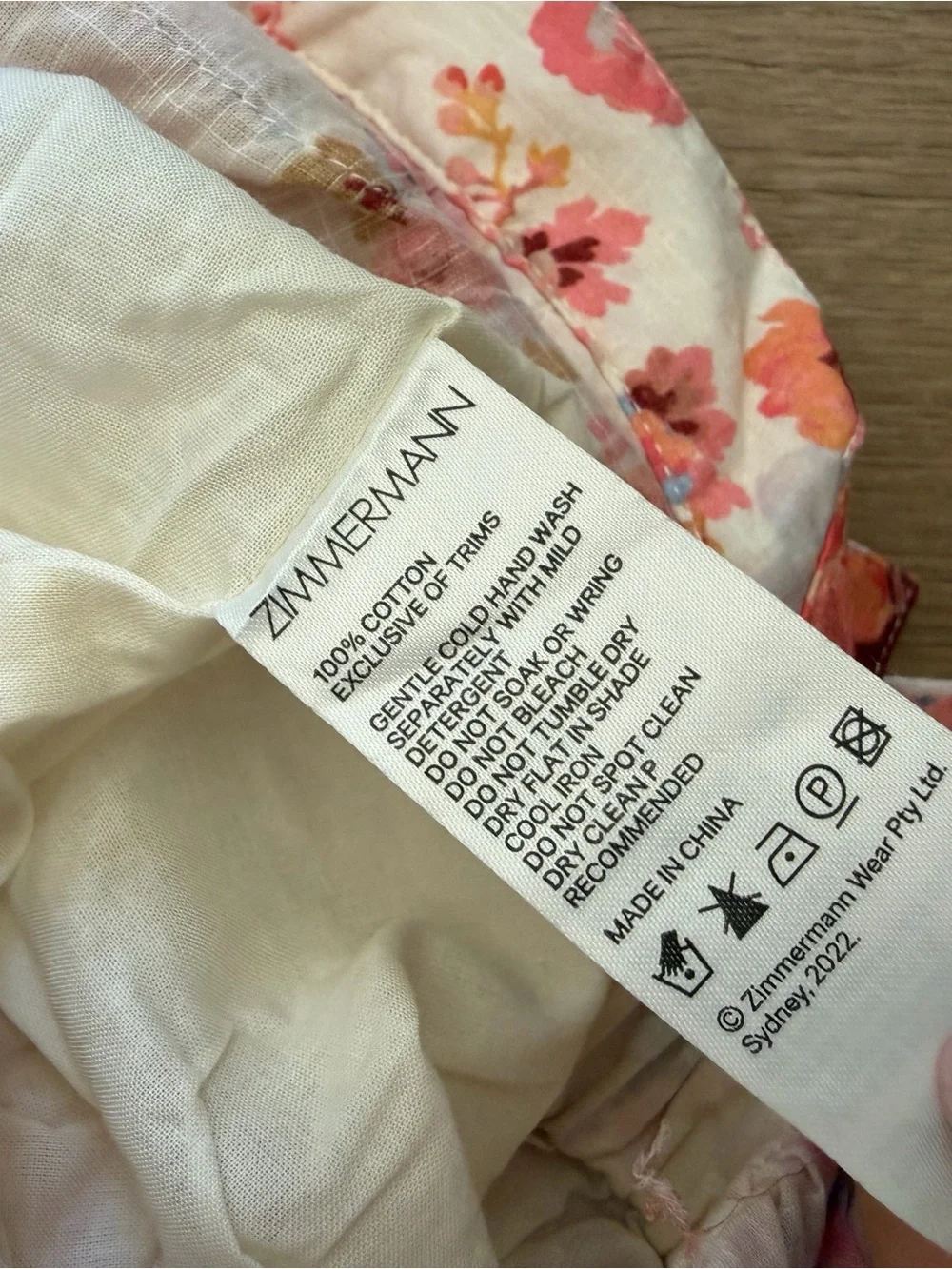 Zimmermann Kids Floral Jumpsuit